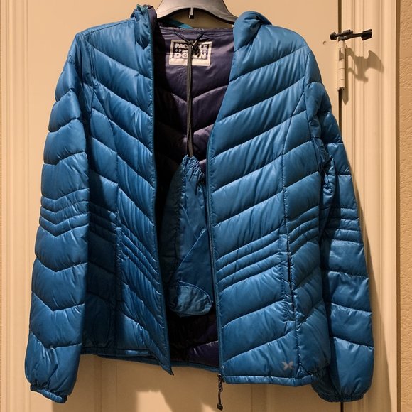 xersion packable down jacket